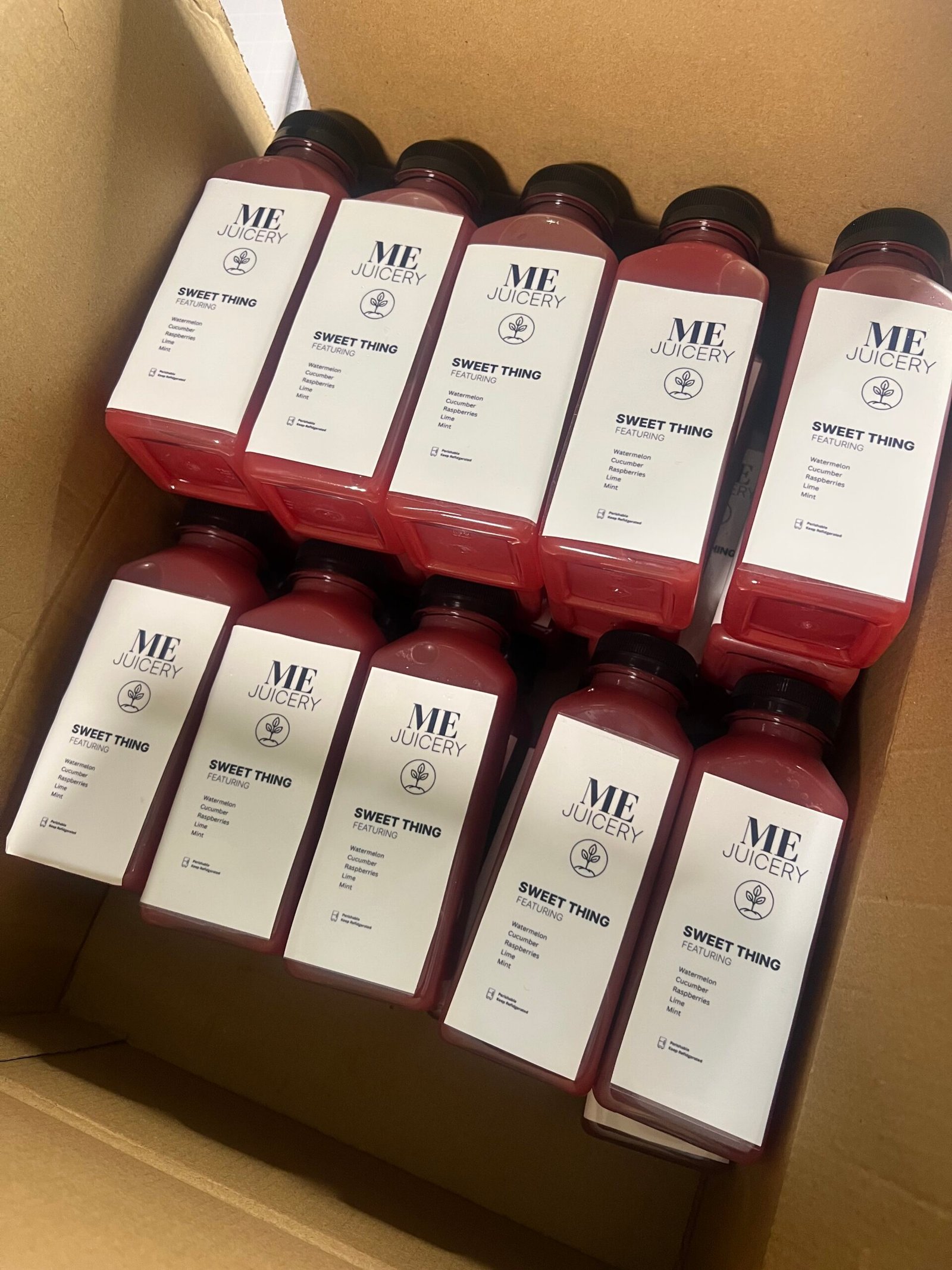 Large ME Juicery order